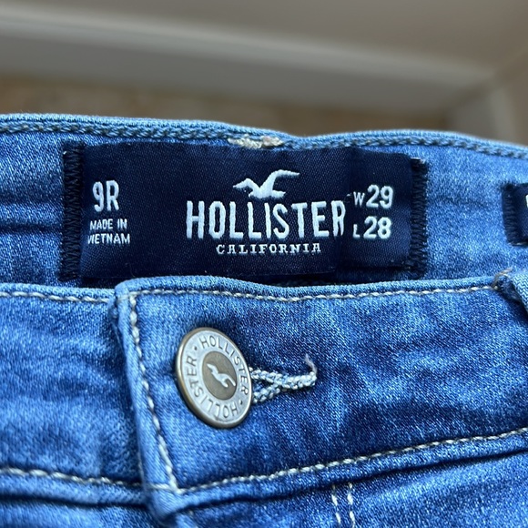 Hollister | High-Rise Jean Leggings Distressed | Advanced Stretch |Size W29 L28 - Picture 6 of 8